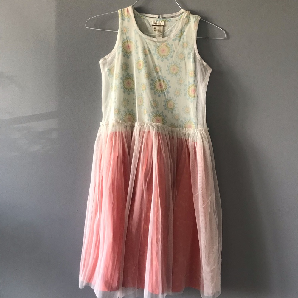 EUC Matilda Jane special snowflake dress & mesh